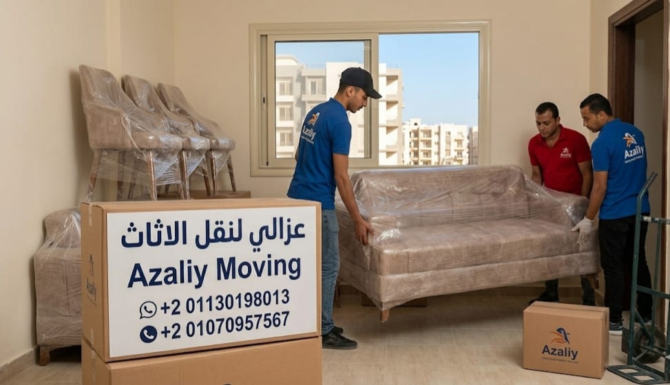 نقل عفش آمن وسريع في الجيزة