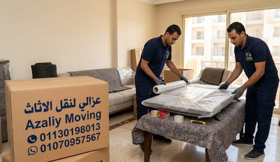 خدمات نقل الأثاث باحترافية في القاهرة - عزالي